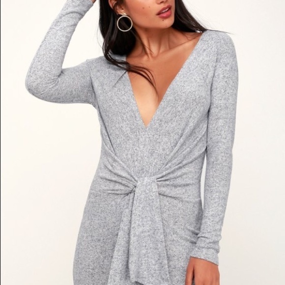 Free People Ginger Cozy Tie-Front Dress - Picture 6 of 16